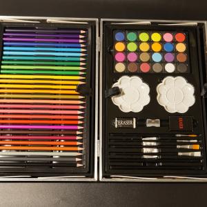145 Pcs Sketch Pencil Drawing Kit